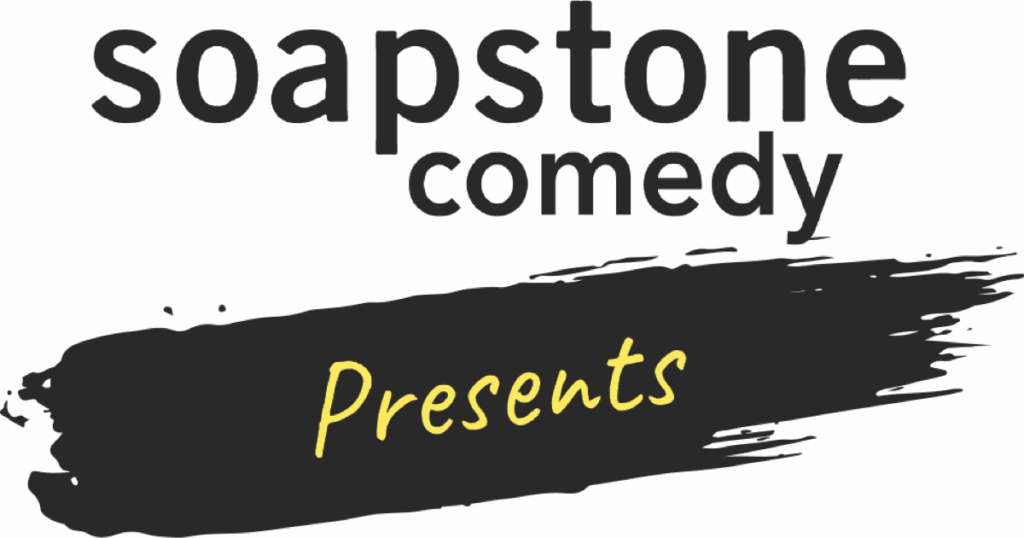 Soapstone Comedy Presents Logo