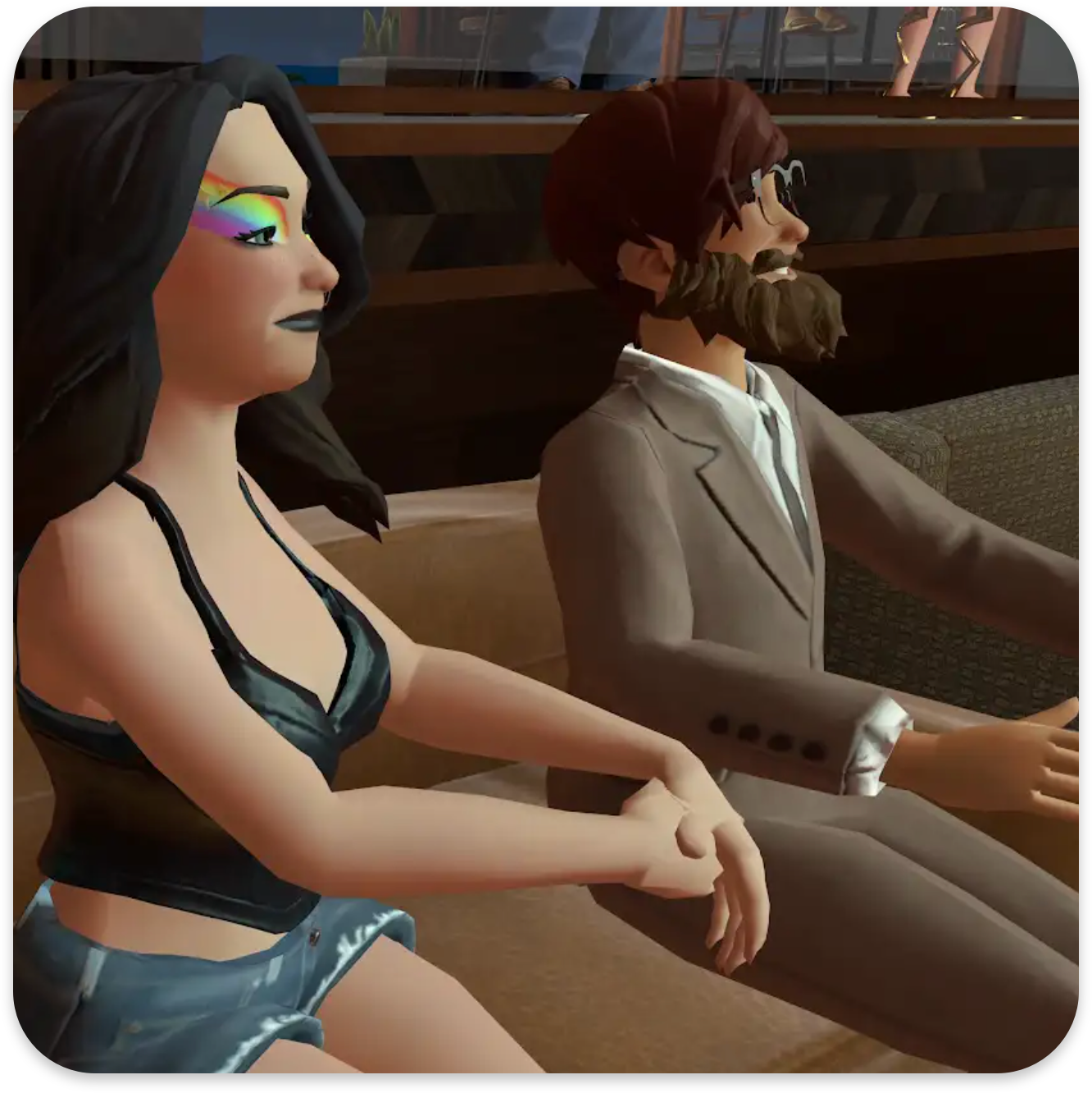 Collage of screen shots from the Soapstone Club